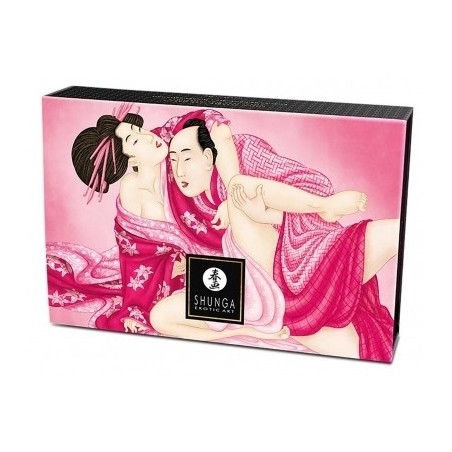 Poudre De Corps Délectable Et Son Plumeau - Émotion De Framboise - 75 Gr - Shunga