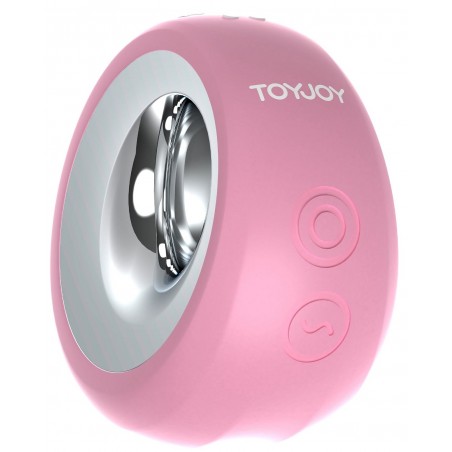 Stimulateur clitoridien Et Massage - Verve Rose - Waterproof - Rechargeable - Ø 7,5 cm - Toyjoy