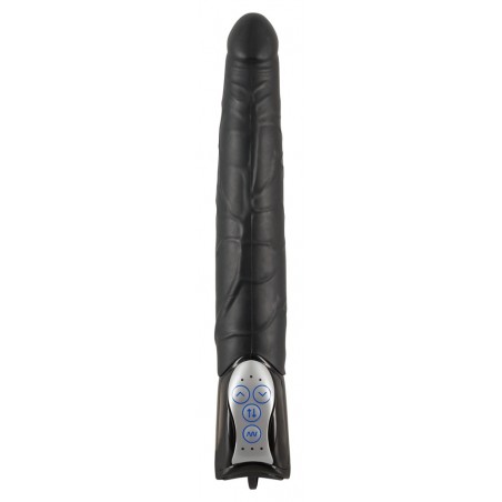Gode Va-et-Vient Black Push Noir - Anal Ou Vaginal - 19 cm / Ø 4 cm - You2Toys