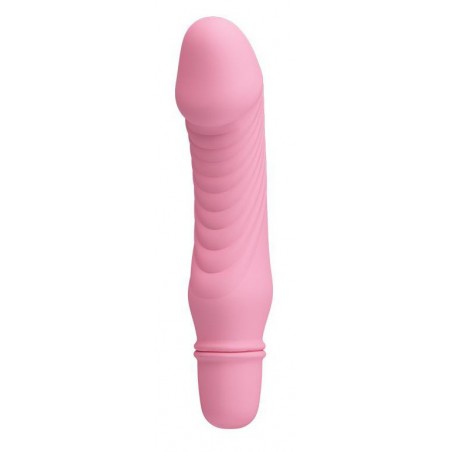 Vibromasseur Compact - Stev Rose - Semi Gland Spécial Point G - Waterproof - 11 cm / Ø 2,7 cm - Pretty Love