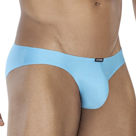 Slip Micro - Turquoise Satiné - Confortable Et Extensible - Tailles : S / M / L / XL - Cut4Men
