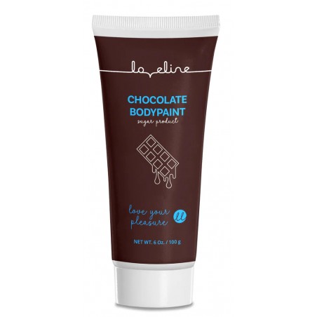 Peinture corporelle Bodychoc - Body Painting Comestible - Chocolat - 100 Ml - Loveline