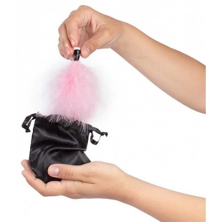 Poudre De Corps Golden Light Et Son Plumeau - Chocolat Aphrodisiaque - 40 Gr - Secret Play