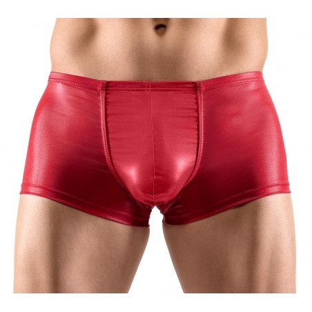 Boxer Terio - Tissu Rouge Brillant - Tailles : S / M / L / XL - Svenjoyment
