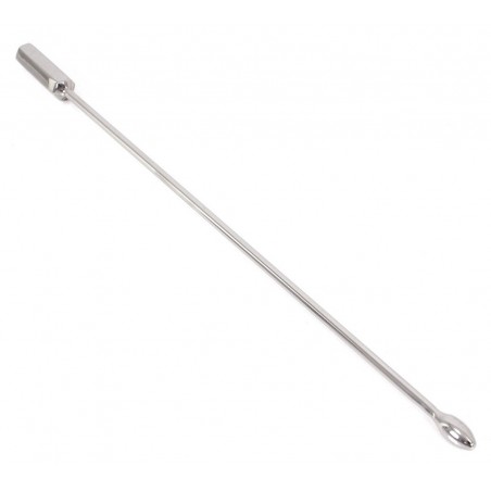 Tige A Urètre Lisse - Extrémité Arrondie - Round Tip - Acier Inoxydable - 19,5 cm / Ø 0,6 cm - Kiotos