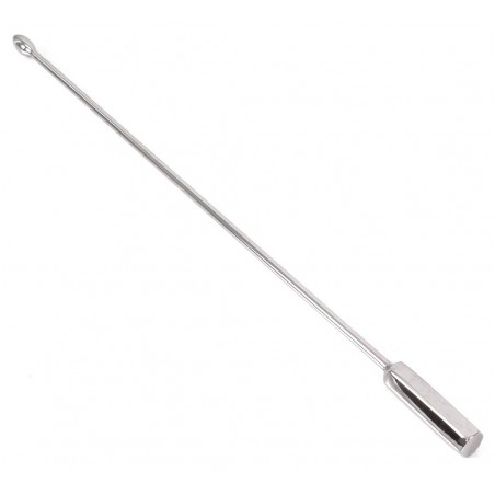 Tige A Urètre Lisse - Extrémité Arrondie - Round Tip - Acier Inoxydable - 19,5 cm / Ø 0,6 cm - Kiotos