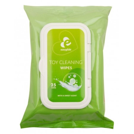 Nettoyant Pour Sextoys - 25 Lingettes - Hypoallergénique - Easyglide