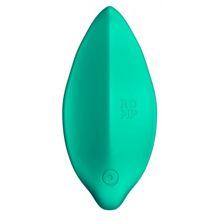 Stimulateur Clitoridien - Wave - Silicone Vert - Rechargeable - 11,5 cm / 5 cm - Romp