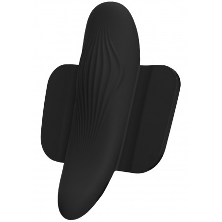 Stimulateur Clitoridien De Culotte Kalli Noir - Télécommandé - Rechargeable - 10 cm / 2 cm - Toyjoy