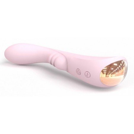 Vibromasseur Spotfun Rose - Pointe Incurvée - Spécial Point G - Rechargeable - 13 cm / Ø De 2,2 A 3,4 cm - Myplaytoys