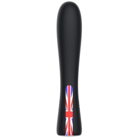 Vibromasseur Compact Romp Noir - Vaginal Et Zones Erogènes - Waterproof - Rechargeable - 14 cm / Ø 3,7 cm - Kissen
