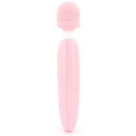 Stimulateur clitoridien - Wand Magic Love Rose - Rechargeable - 26 cm / Ø 4,5 cm - Generique