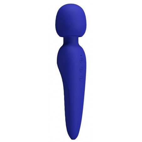 Stimulateur clitoridien - Wand Meredith Violet - Waterproof - Rechargeable - 21,5 cm / Ø 5 cm - Pretty Love