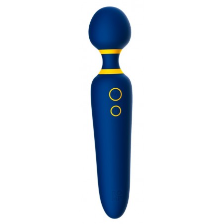 Stimulateur clitoridien - Wand Flip Bleu - Rechargeable - 23 cm / Ø 4,5 cm - Romp