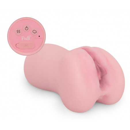 Masturbateur Réaliste Vagin - Emma Olson - Vibrations Et Succions - Rechargeable - 14,5 cm / Ø 4,5 cm - Friend With Bebefits
