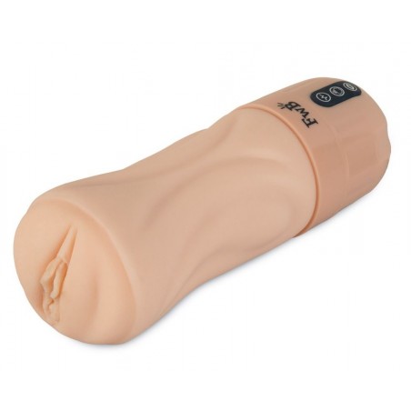 Masturbateur Réaliste Vagin - Alice Green - Vibrations Et Succions - Rechargeable - 16,5 cm / Ø 4,5 cm - Friend With Bebefits
