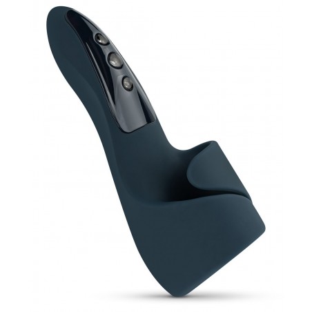 Masturbateur Vibrant Jeerk Noir - Forme De Coquille - Poignée - Waterproof - Rechargeable - Ø 3,6 cm - Boners