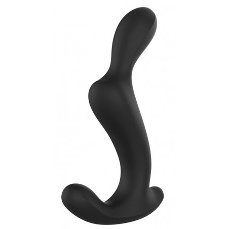 Stimulateur De Prostate Vibrant Tridis Noir Télécommandé - Waterproof - Rechargeable - 12 cm / Ø 3 cm - Anal Tech