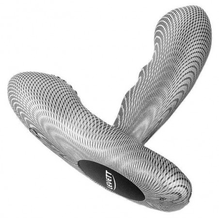 Stimulateur De Prostate Bodi Gris Télécommandé - Vibrations/Doigtés - Etanche - Rechargeable - 9 cm / Ø 3 cm - Anal Tech