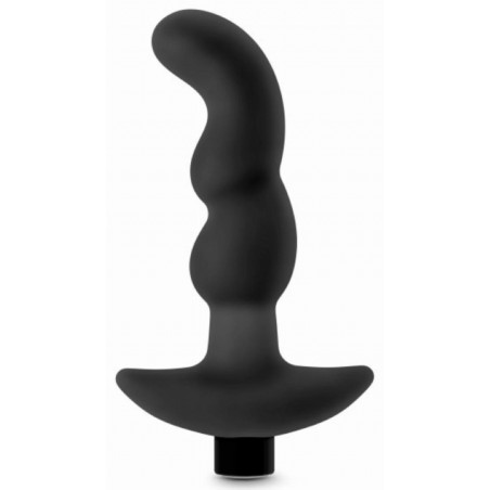 Plug Anal Vibrant - Three Noir - Waterproof - Rechargeable - 12 cm / Ø 3,2 cm - Anal Adventures