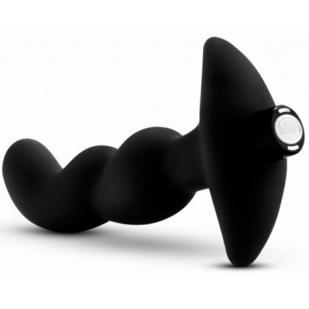 Plug Anal Vibrant - Three Noir - Waterproof - Rechargeable - 12 cm / Ø 3,2 cm - Anal Adventures