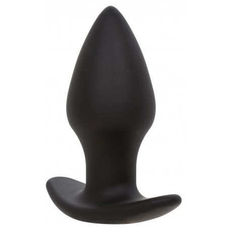 Plug Anal Vibrant Ikonik Noir - Waterproof - Rechargeable - 9 cm / Ø 4,2 cm - Calexotics