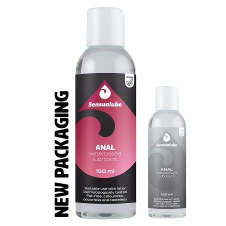 Lubrifiant Spécial Anal - A Base D'Eau - Longue Durée - Bouteille 150 Ml - Seusuable