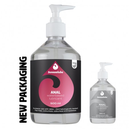 Lubrifiant Spécial Anal - A Base D'Eau - Longue Durée - Bouteille 500 Ml - Seusuable