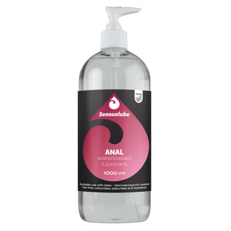 Lubrifiant Spécial Anal - A Base D'Eau - Longue Durée - Bouteille 1000 Ml - Seusuable