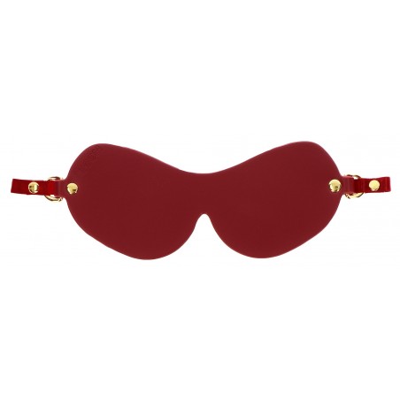 Loup Avantgarde Blinfold Rouge - Yeux Masqués - Fermeture Par Elastique - 8 cm / 20 cm - Taboom