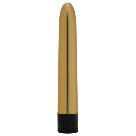 Stimulateur Clitoridien Ou Vaginal - Golden Boy Doré - Waterproof - 18 cm / Ø 2,5 cm - Dorcel