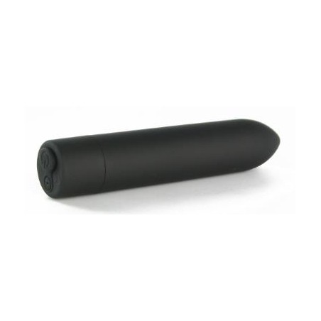 Stimulateur Clitoridien Shady Noir - Waterproof - Rechargeable - 9 cm / Ø 1,8 cm - Tardenoche