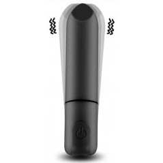 Stimulateur Clitoridien Further Noir - Waterproof - Rechargeable - 8,6 cm / Ø 1,8 cm - Generique