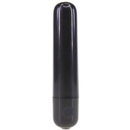 Stimulateur Clitoridien Compact Manda Noir - Rechargeable - 10 cm / Ø 2 cm - Generique