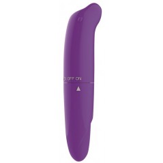 Stimulateur Clitoridien Morton Violet - Tête Courbée - Waterproof - 13 cm / Ø 2,5 cm - Latetobed