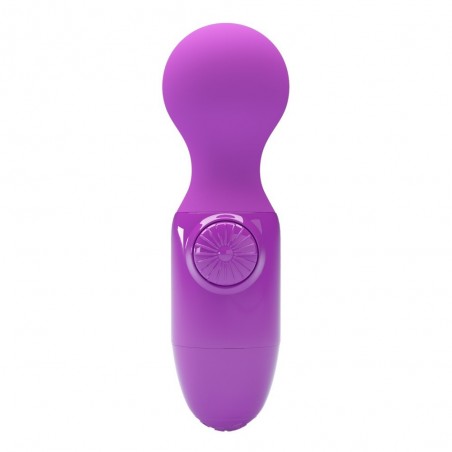 Stimulateur clitoridien Compact - Mini Little Cute Violet - 12 cm / Ø 3,7 cm - Pretty Love