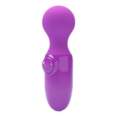 Stimulateur clitoridien Compact - Mini Little Cute Violet - 12 cm / Ø 3,7 cm - Pretty Love
