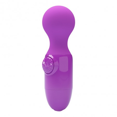 Stimulateur clitoridien Compact - Mini Little Cute Violet - 12 cm / Ø 3,7 cm - Pretty Love