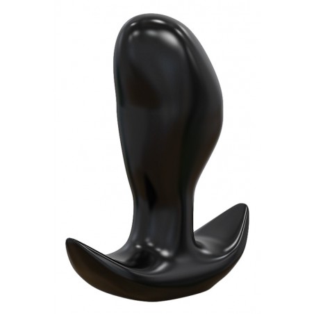 Plug Anal Incurvé - Frijo XL - TPR Noir - Taille Extra Large - Waterproof - 18 cm / Ø 8 cm - Fukr