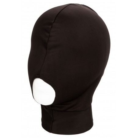 Cagoule Hood Boundless Noire - Polyamide Extensible - Bouche ouverte - Yeux masqués - Taille Unique - Calexotics