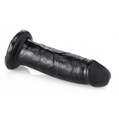 Gode Réaliste Neil Noir - Ventouse / Harnais - 15 cm / Ø 4,5 cm - Hardtoys