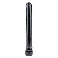 Gode Long Stick Noir - Droit - Fin Et Lisse - 27 cm / Ø 3 cm - Hardtoys