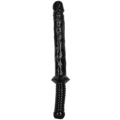 Gode Réaliste Avec Poignée - Handick S - Noir - 18 cm / Ø 3,5 cm - FistXXL