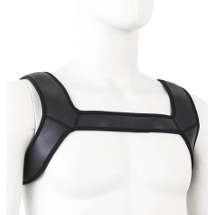Harnais Pour Homme Protector - En Néoprène Noir - Tailles : S/M - L/XL - Kiotos