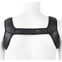 Harnais Pour Homme Protector - En Néoprène Noir - Tailles : S/M - L/XL - Kiotos