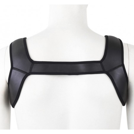 Harnais Pour Homme Protector - En Néoprène Noir - Tailles : S/M - L/XL - Kiotos