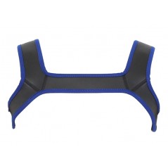Harnais Pour Homme Neo Harness - Néoprène Noir Liseré Bleu - Tailles : S/M - L/XL - Rude Rider
