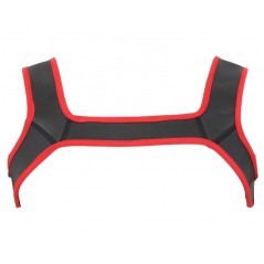 Harnais Pour Homme Neo Harness - Néoprène Noir Liseré Rouge - Tailles : S/M - L/XL - Rude Rider