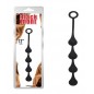 Chapelet Anal Penetrator S Noir - 4 Billes En Forme De Gouttes - Flexible - Etanche - 29 cm / Ø 3 cm - Chisa Novelties