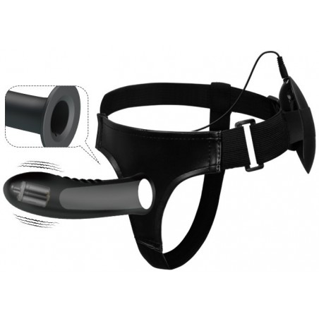 Gode Ceinture Creux Vibrant Diam.4,8 / Long. 18 cm